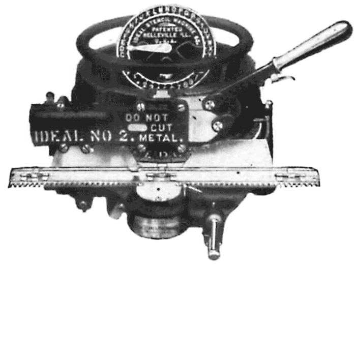 IDEAL No.2 Stencil Machine, 1913